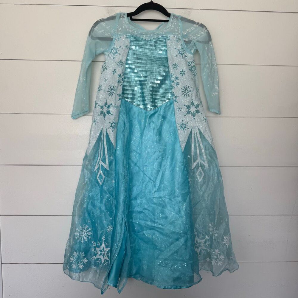 Disney Frozen Elsa Costume - Blue and White
